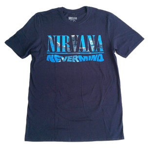 Nirvana - Nevermind Official Fitted Jersey T Shirt ( Men M, L ) ***READY TO SHIP from Hong Kong***